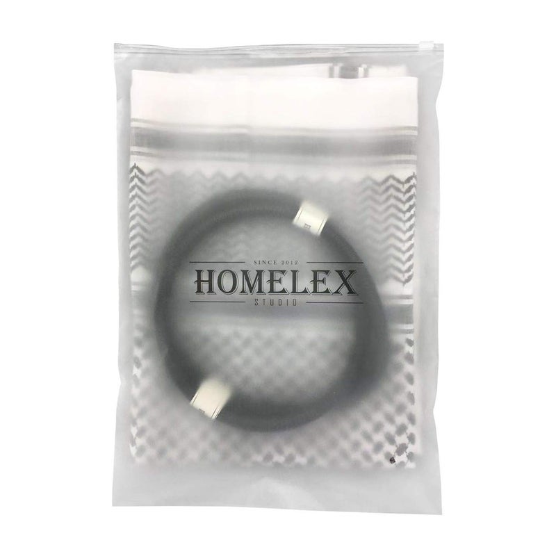 HOMELEX شال كوفية هومليكس العربي للرجال، عمامة شيخ مسلم، غطاء رأس سعودي دبي - Image 5